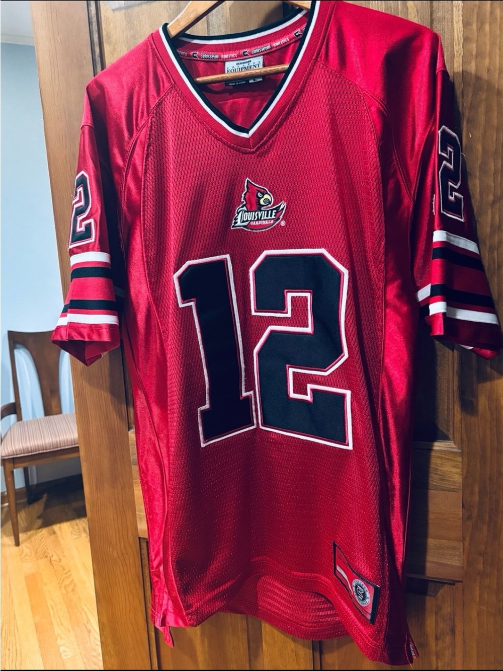 Colosseum Athletics University of Louisville Cardinals Football Jersey